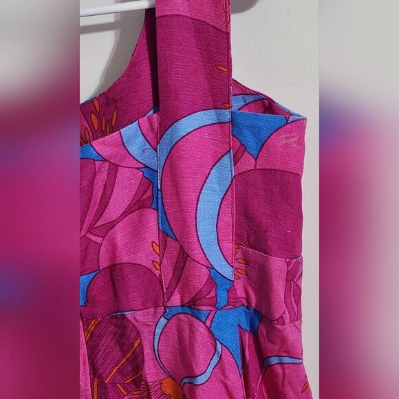 Tuckernuck X Cameran Eubanks Somberly Wild Azalea Mason Dress Size M - Picture 7 of 10